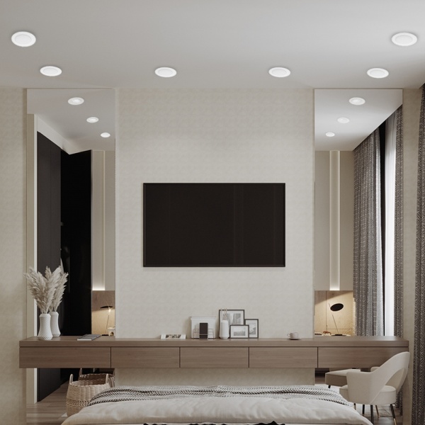 Світильник світлодіодний Accento lighting AC-AL605 9 Вт білий 4000 К AC-AL605 9W білий круг 4000K 