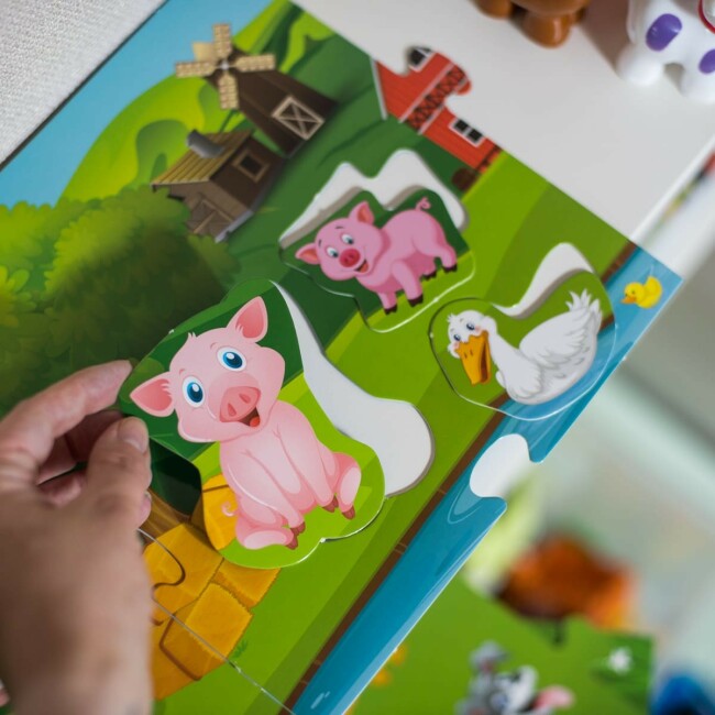 Розвивальний набір Ранок Тварини на фермі 490416