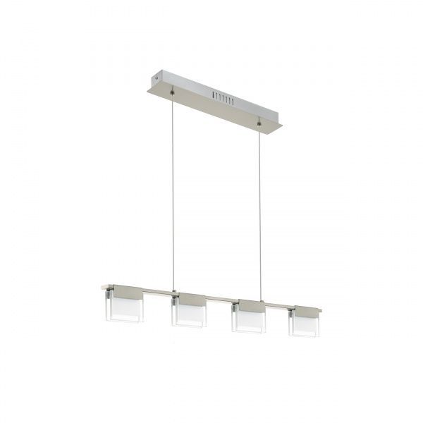 Підвіс Eglo Клеп LED 4x5,8 Вт матовий нікель 