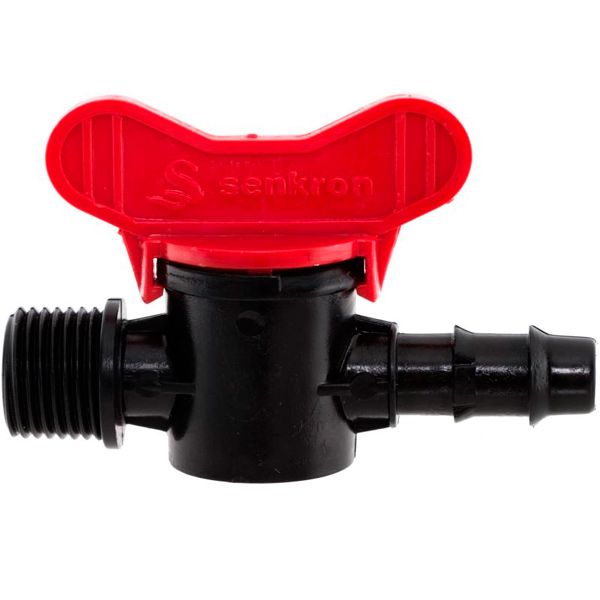 Мини-кран Senkron с внешней резьбой 1/2