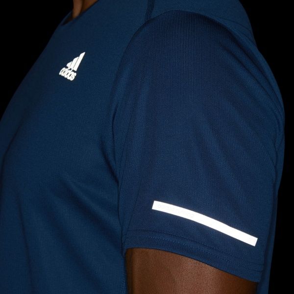 Футболка Adidas RUN IT TEE M DQ2536 XL темно-синій