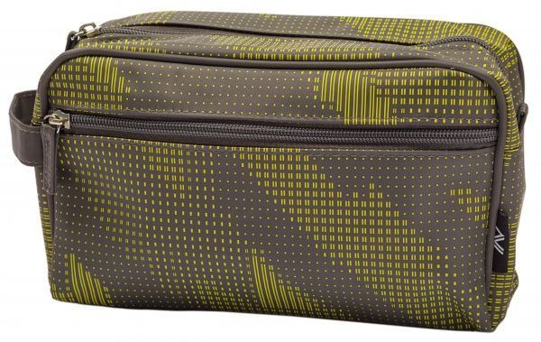 Косметичка AVL 24х9х14 см серо-зеленый 36009 