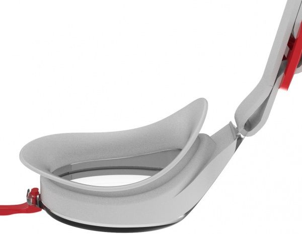 Очки для плавания Speedo 8-126698142 HYDROPURE GOG AU OS белый с красным