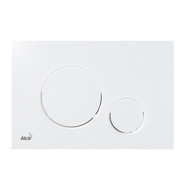 Инсталляция для унитаза Alca Plast Комплект 4в1 AM101/1120 с белой круглой кнопкой M670 и прокладкой M91
