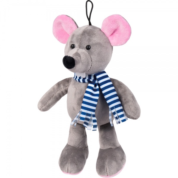 Мягкая игрушка Stip Мышка Грей 25 см серый