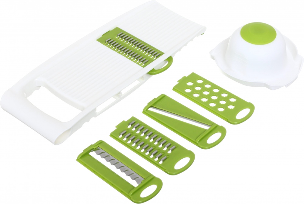 Овощерезка UP! (Underprice) 28х11х3 см белый с зеленым