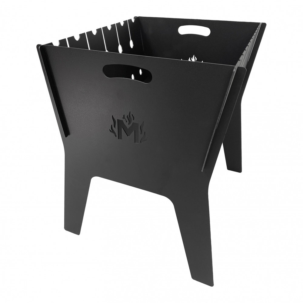 Мангал раскладной Metalzavod Феникс на 6 шампуров 2 мм двухуровневый