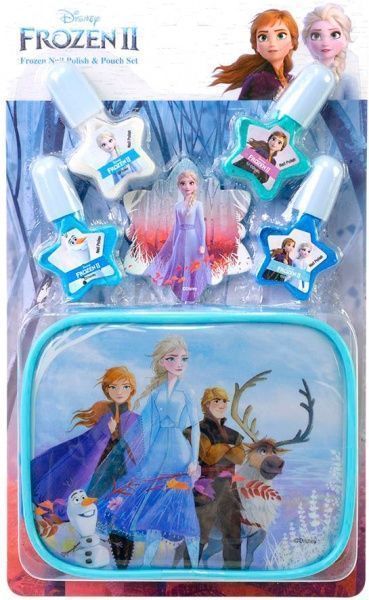 Набор лаков для ногтей Markwins с футляром Frozen 1599006E