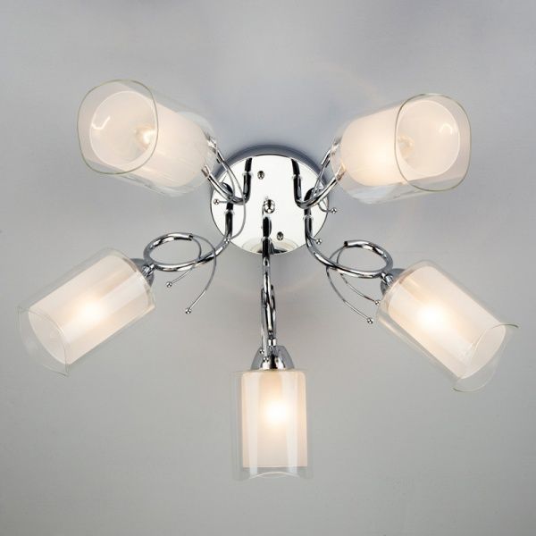 Люстра стельова Strotskis Renee 30122/5 5x60 Вт E27 хром 