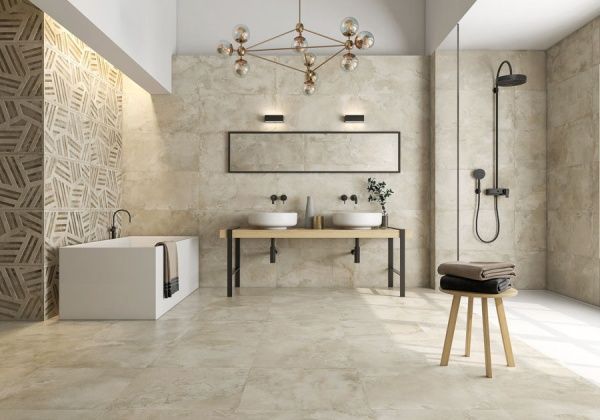 Плитка SALONI Моньер бейге 45x90 