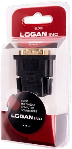 Перехідник Logan HDMI – DVI чорний EL008 
