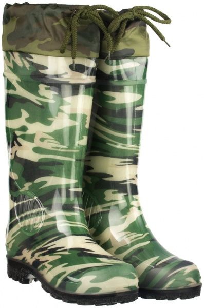 Чоботи Полювання-рибалка khaki р. 45 Мілітарі