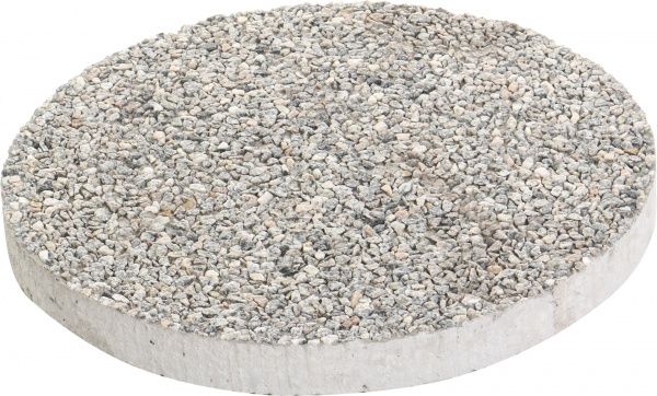 Тротуарна плитка АртБетон Коло декорована гранітною крихтою 500x50 мм