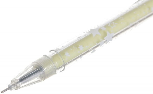 Ручка гелевая На крыльях желтый 