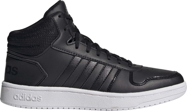 Кроссовки Adidas HOOPS 2.0 MID FY6022 р.UK 6,5 бело-черный