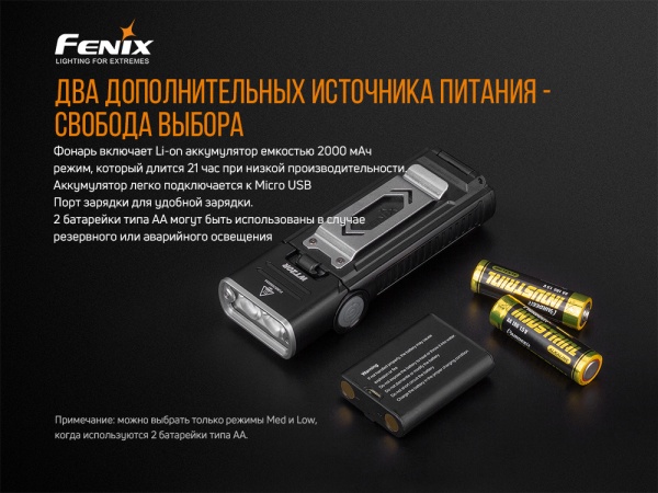 Фонарь Fenix РУЧНОЙ ИНДУСТРИАЛЬНЫЙ WT20R
