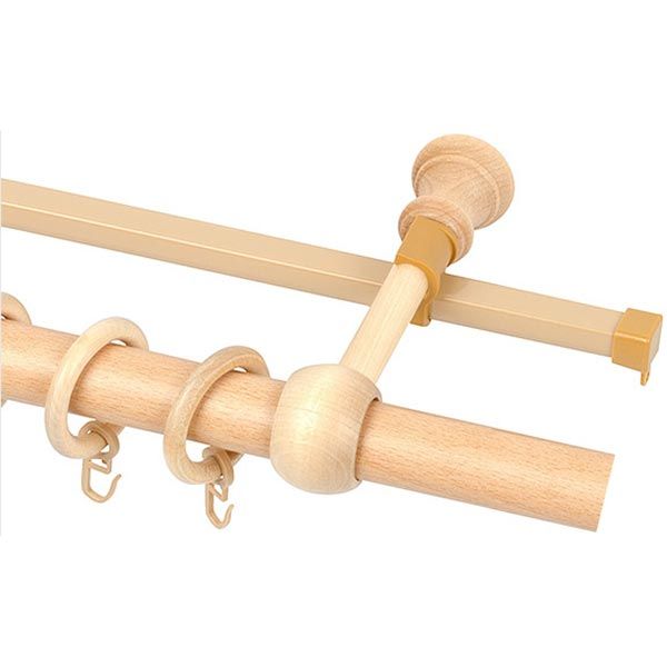 Карниз Дельфа СД-231 натуральное дерево 1.6 м