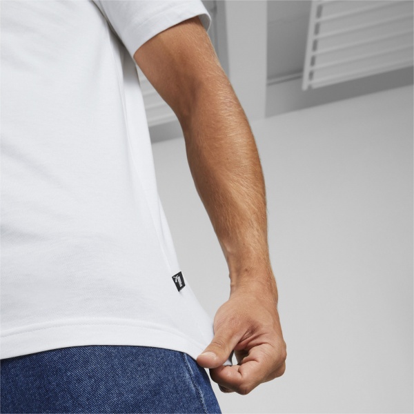 Футболка Puma REFLECTIVE GRAPHIC TEE PUMA WHITE 67177102 р.XL білий