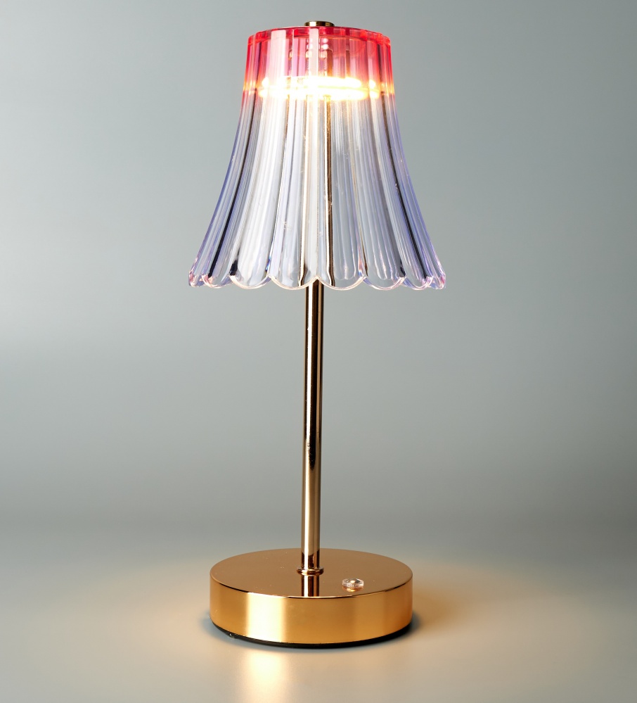 Настольная лампа аккумуляторная Berger 1x1 Вт золото 1054-TL-1 Gold