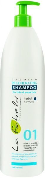 Шампунь La Fabelo 01 регенерирующий 1000 мл