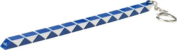 Головоломка Rubiks Змійка Біло-блакитна з кільцем RK-000146