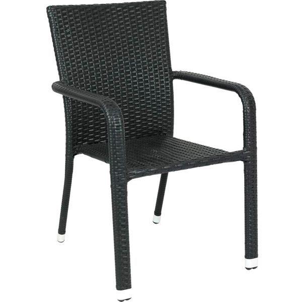 Кресло из искусственного ротанга INDIGO HYC-1702 BLACK