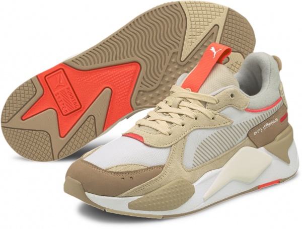 Кроссовки Puma RS-X CNV 38057401 р.UK 9,5 белый