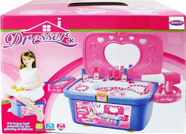 Ігровий набір YESWILL INDUSTRIAL Інструменти для макіяжу N2089 на колесах 6003063