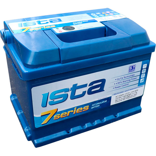 Аккумулятор Ista 7 series 80А 12 В