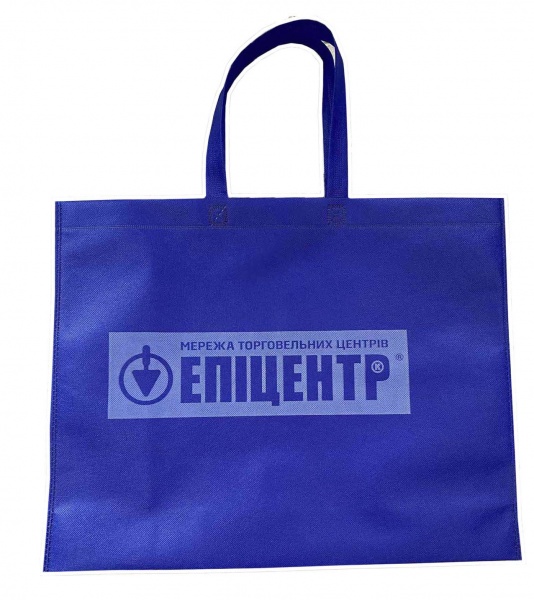 Экосумка Эпицентр 390x500x120 мм синий