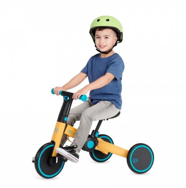 Велосипед детский Kinderkraft 3 в 1 4TRIKE Primrose Yellow желтый KR4TRI00YEL0000 