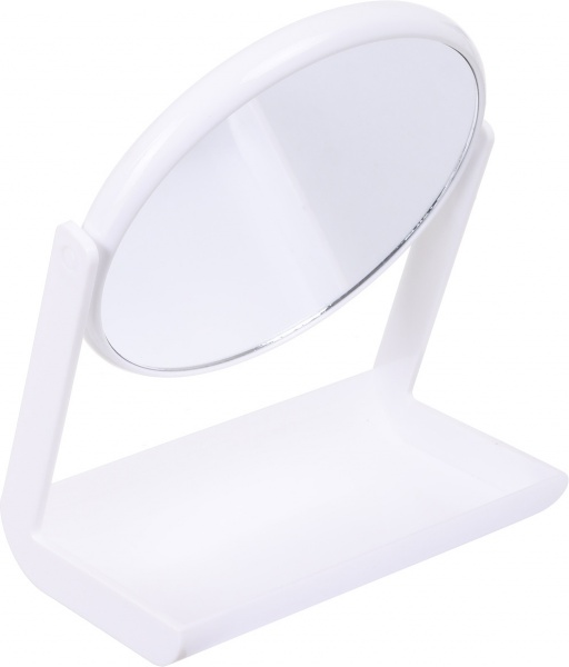 Дзеркало косметичне кругле ST 16x23,5 cм біле