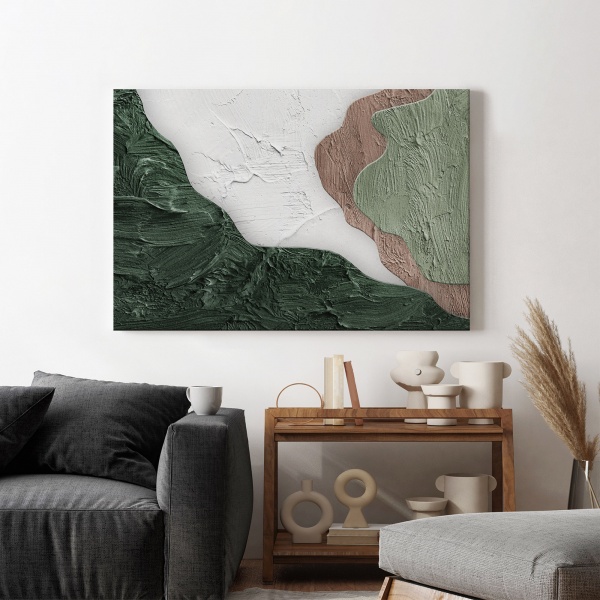 Картина на полотні Рельєфний малюнок 80x110 см WS Holst 2180420231 