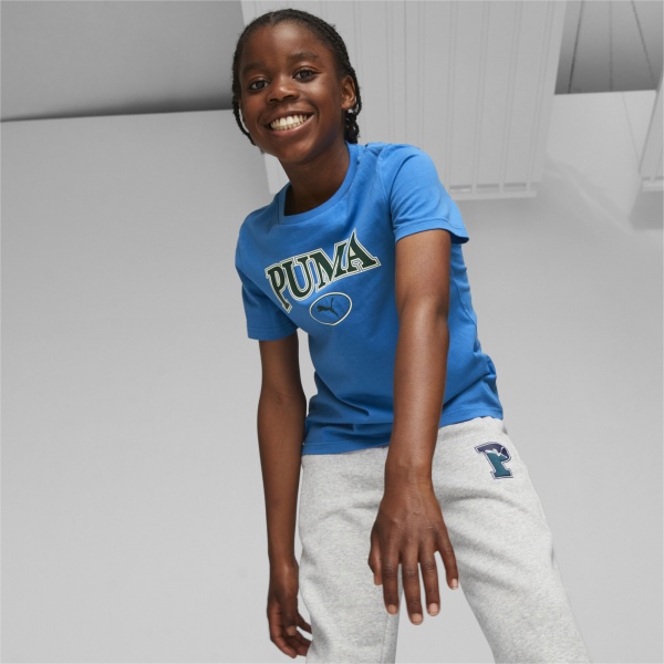 Футболка Puma PUMA SQUAD TEE B 67635247 р.176 синий