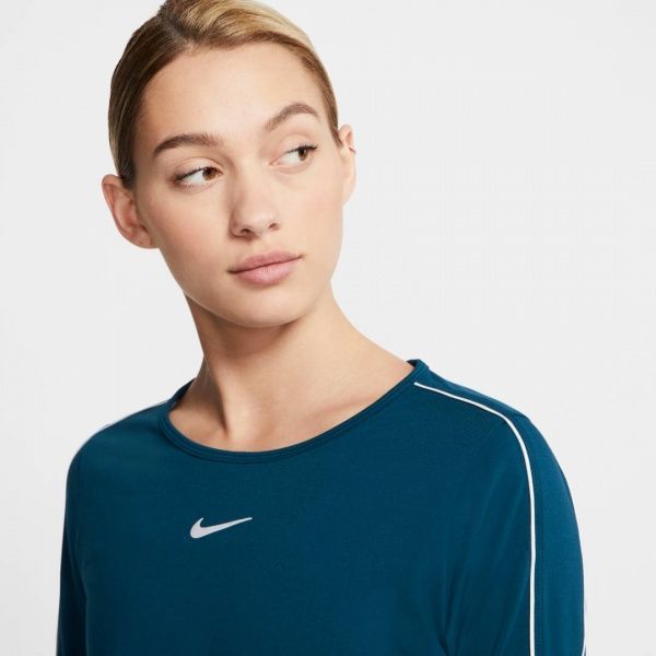 Футболка Nike W NKCT TOP 3QT AQ7658-432 L синій