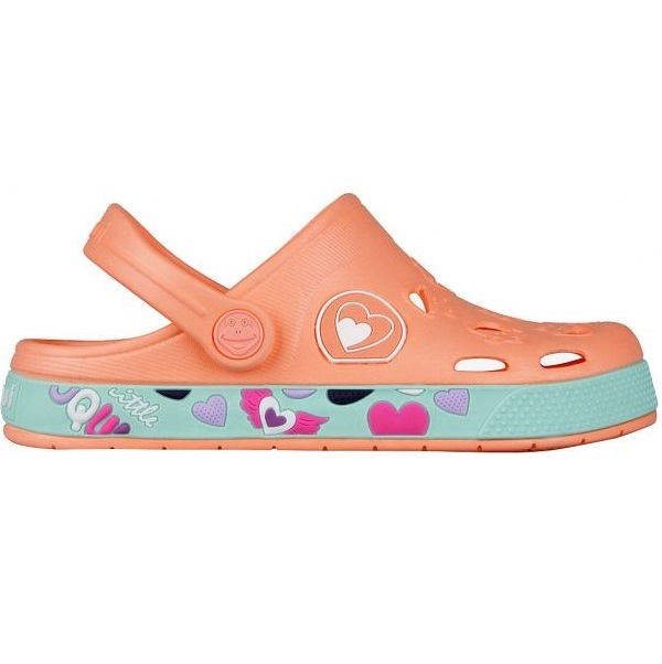 Сабо Coqui Froggy 8802-402-6044 р. 28/29 кораловий