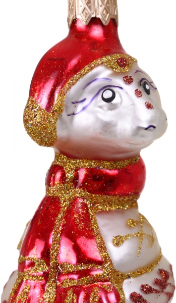 Декорация новогодняя Формовая игрушка в ассортименте 7 см 