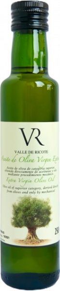 Масло оливковое ТМ Valle De Ricote фермерская сорт Арбекина 250 мл 