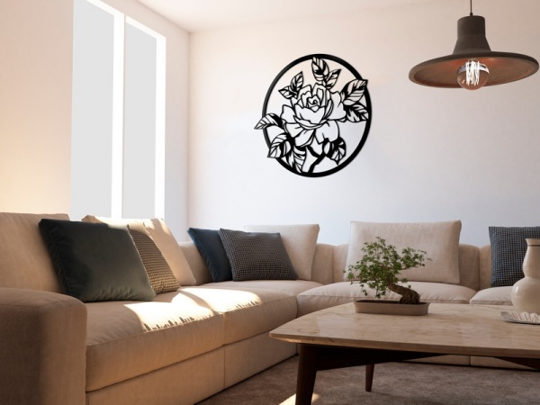 Панно Роза 1 PN204 46x46 см 