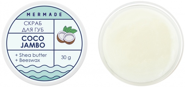 Пилинг-скраб для губ Mermade Coco Jambo 30 г