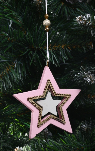 Декорація новорічна 10х1,2х10 см DH8053040 