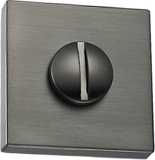 Накладка MVM под WC T17S MA цилиндрический матовый антрацит