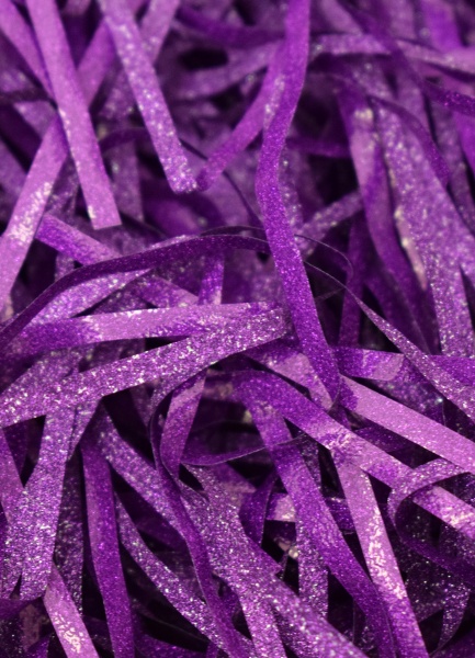 Наполнитель ПВХ блестящий сиреневый 18045