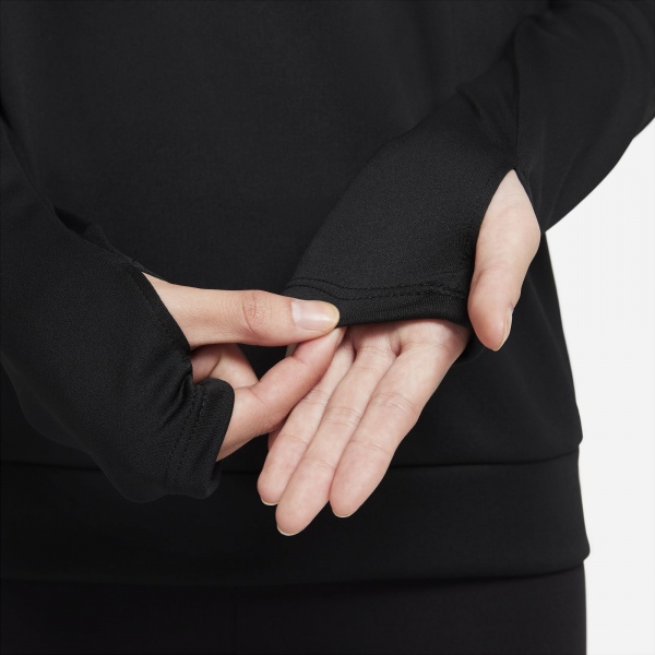 Джемпер Nike W NK DF SWSH RUN HZ MDLYR DD4902-010 р. XS черный