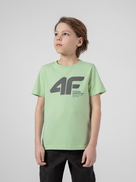 Футболка 4F 4FJSS22TTSHM074-42S р.158 зеленый