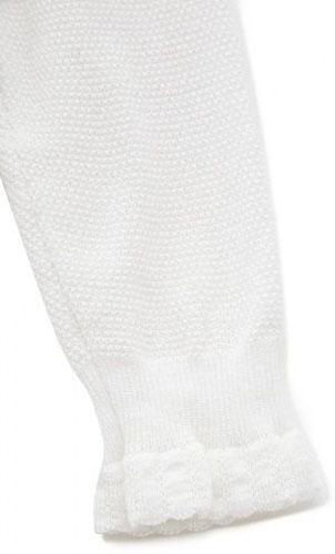 Джемпер для девочки ART KNIT Romance р.110 белый 014437 