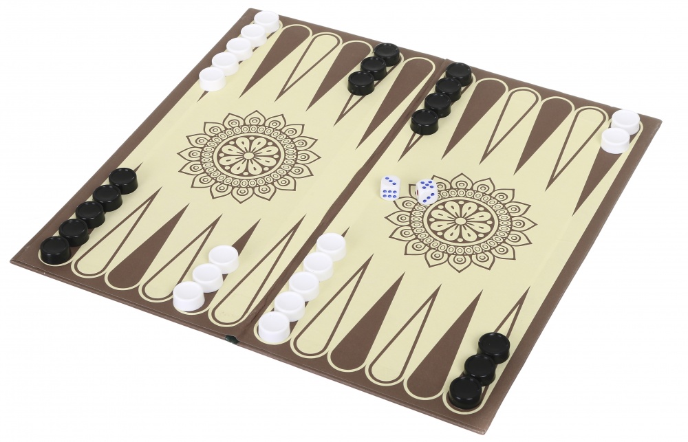 Нарды D1-6 TRIANGLE CSP AW2223 разноцветный