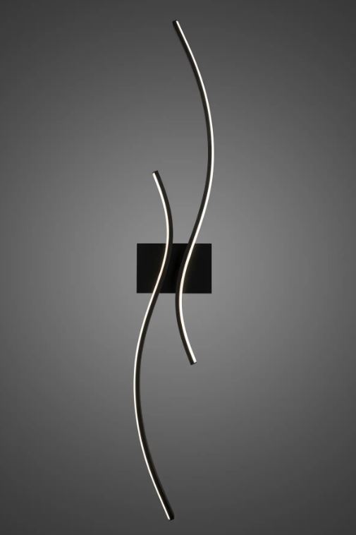 Бра Berger 1x12 Вт черный 1047-WL-12 Black