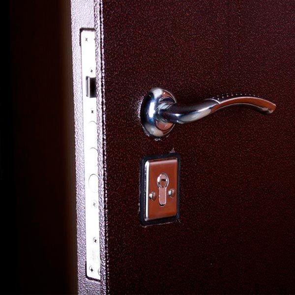 Дверь входная Стройгосп 7 860х2050 мм итальянский орех правые