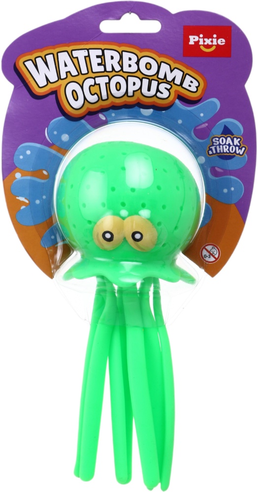 Игрушка-антистресс PIXIE стретч осьминог 18x7.5 см в ассорт. CKS-10217